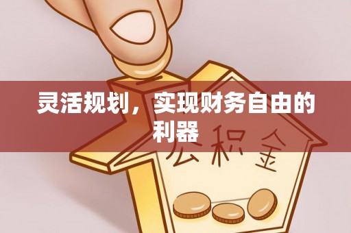 扶余灵活规划，实现财务自由的利器