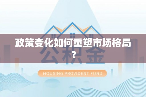 扶余政策变化如何重塑市场格局？