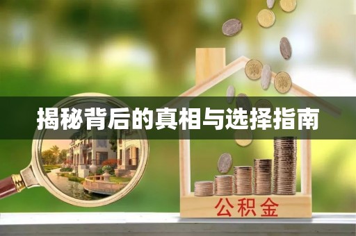 扶余揭秘背后的真相与选择指南