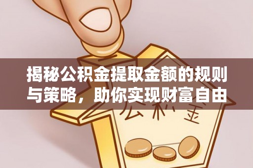 扶余揭秘公积金提取金额的规则与策略，助你实现财富自由