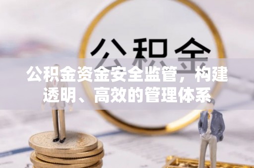扶余公积金资金安全监管，构建透明、高效的管理体系