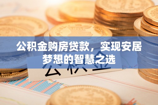 扶余公积金购房贷款，实现安居梦想的智慧之选