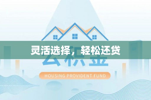 扶余灵活选择，轻松还贷