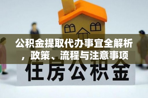 扶余公积金提取代办事宜全解析，政策、流程与注意事项