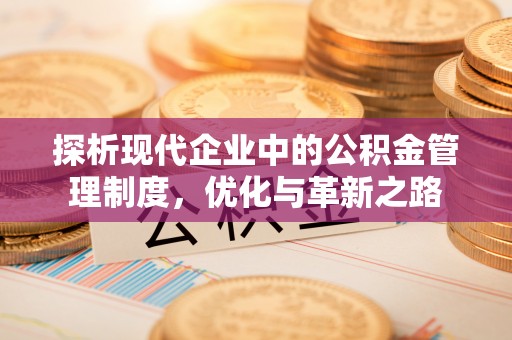 扶余探析现代企业中的公积金管理制度，优化与革新之路
