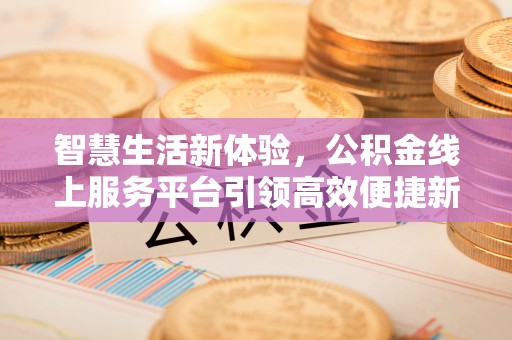 扶余智慧生活新体验，公积金线上服务平台引领高效便捷新时代