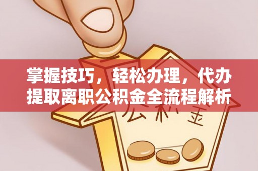 扶余掌握技巧，轻松办理，代办提取离职公积金全流程解析