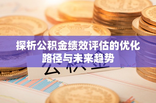 扶余探析公积金绩效评估的优化路径与未来趋势