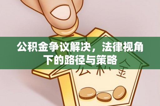 扶余公积金争议解决，法律视角下的路径与策略