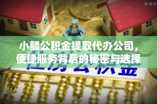 扶余小额公积金提取代办公司，便捷服务背后的秘密与选择指南