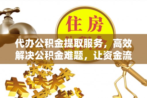 扶余代办公积金提取服务，高效解决公积金难题，让资金流动更自由