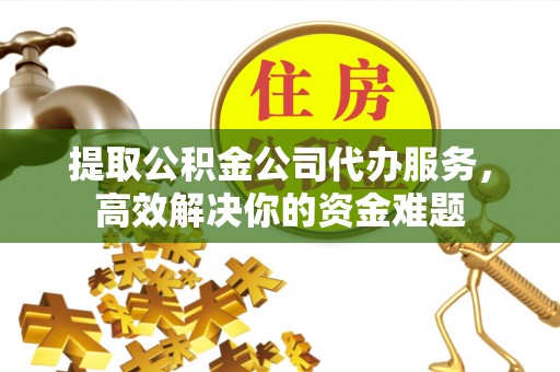 扶余提取公积金公司代办服务，高效解决你的资金难题