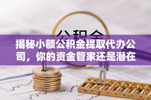 扶余揭秘小额公积金提取代办公司，你的资金管家还是潜在风险？