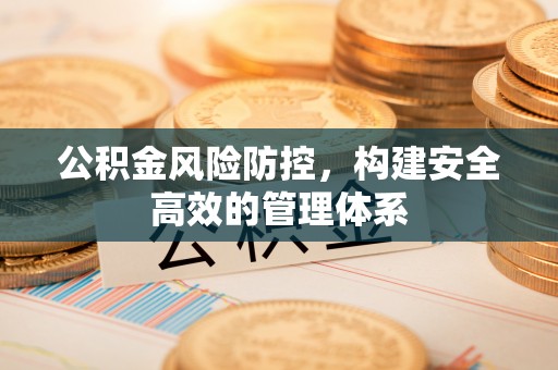 扶余公积金风险防控，构建安全高效的管理体系