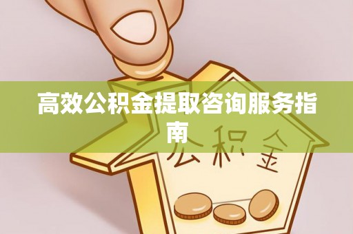 扶余高效公积金提取咨询服务指南